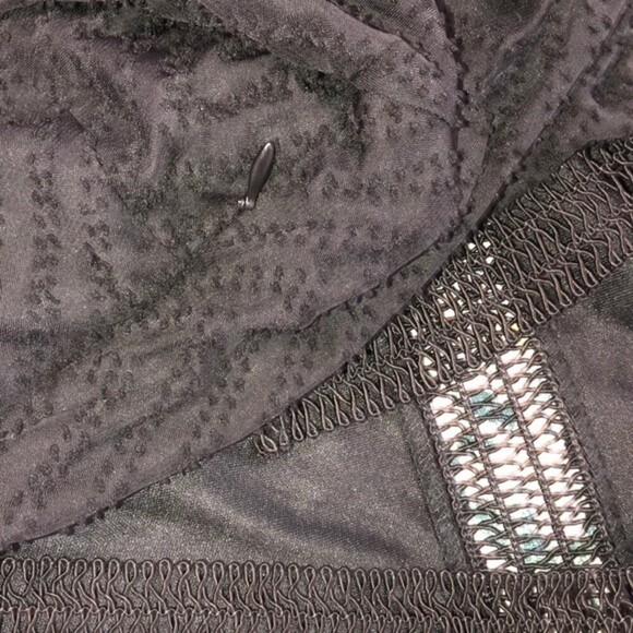 Romeo + Juliet NWT black chiffon cocktail dress - Picture 4 of 11